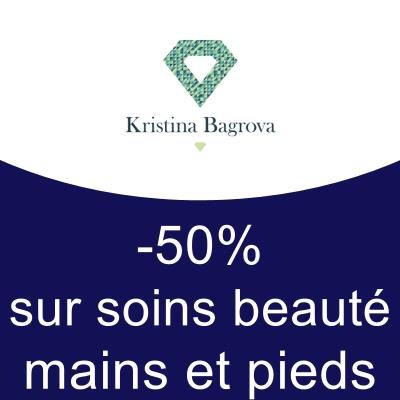 -50% sur soins beauté des mains et des pieds